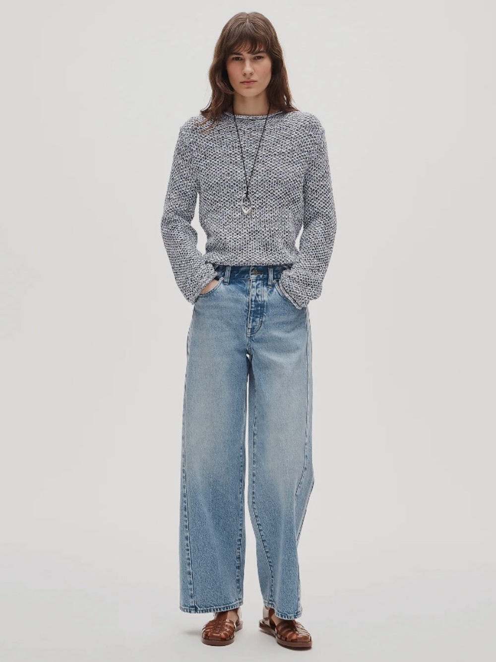 J. Crew Everyday wide-leg ankle jean